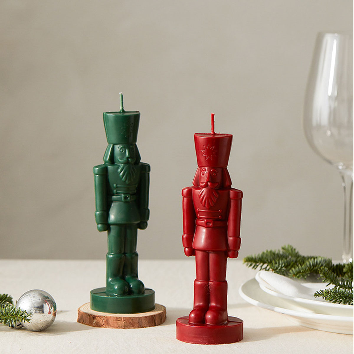 Soap Making Additives - Large Nutcracker Soldier Plastic Candle Mold