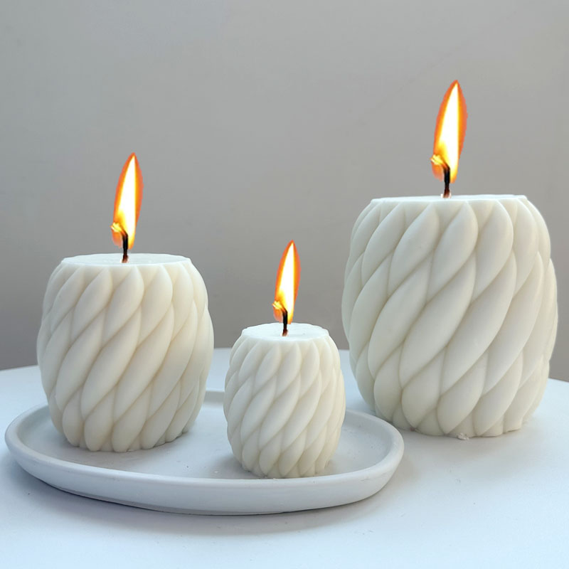 Soap Making Additives - 3D Rotating Raindrops Silicone Candle Mold