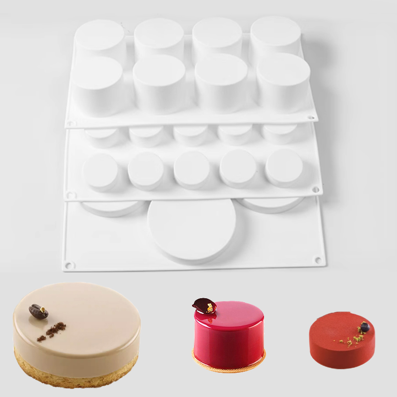 Soap Making Supplies Australia - Cylindrical French Mousse Cake Mold Silicone