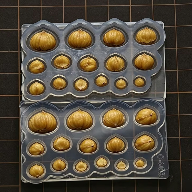 Soap Making Game - Ultra Light Clay Miniature Chestnut Silicone