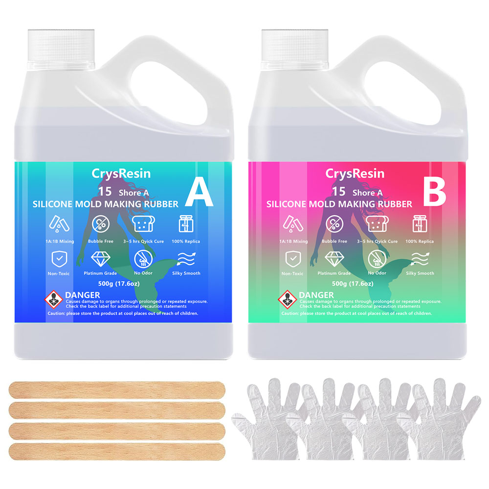 Soap Making Book For Beginners - KG Silicone Making Kit, 1:1 Mix