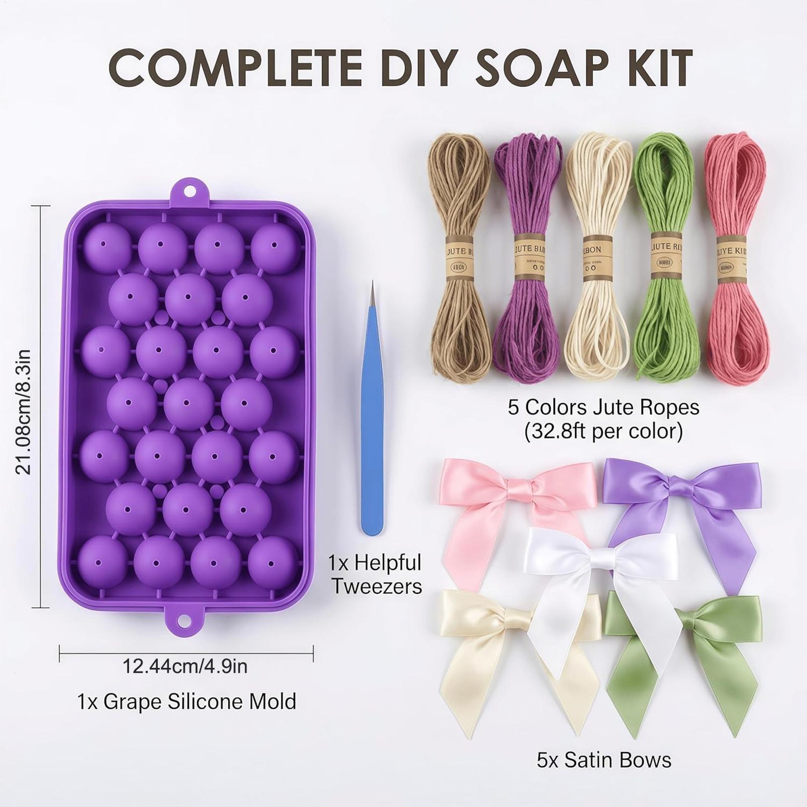 DIY Soap Making Kit Grape Soap - Soap Making Book For Beginners ulasan dan harga