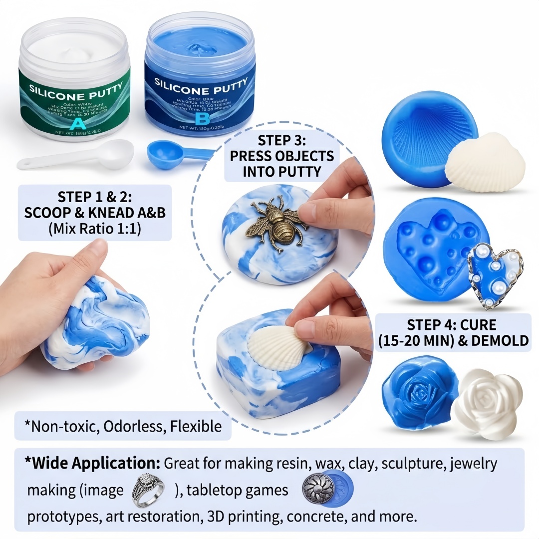 Silicone Putty Mold Making Sup - Soap Making Molds ulasan dan harga