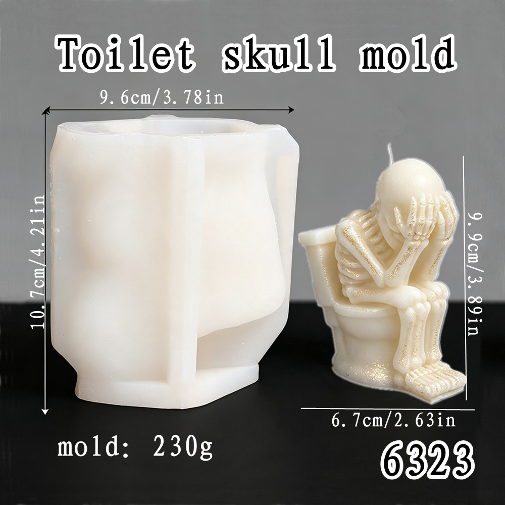 3D Realistic Skull Skeleton wi - Soap Making Additives ulasan dan harga