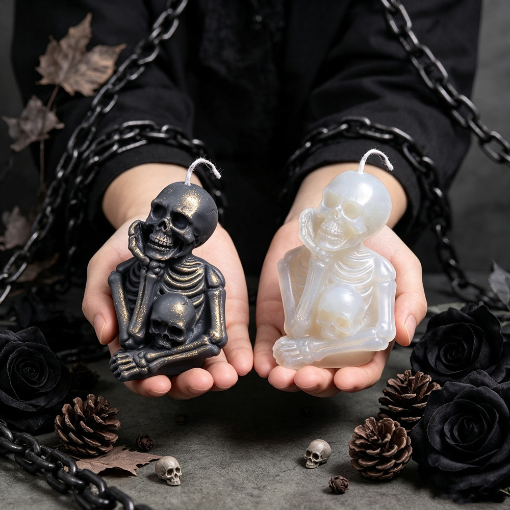 3D Realistic Skull Skeleton wi - Soap Making Additives ulasan dan harga