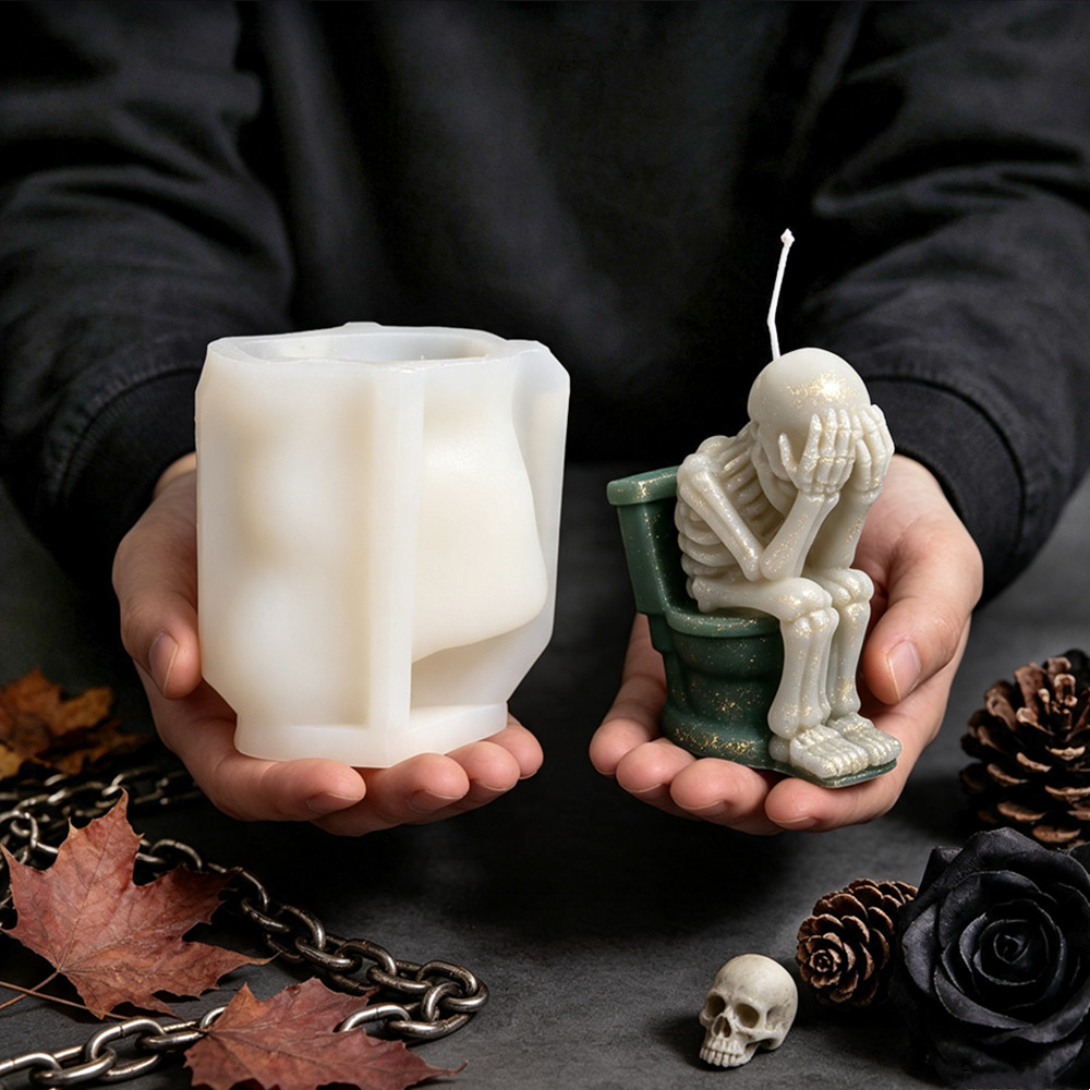 3D Realistic Skull Skeleton wi - Soap Making Additives ulasan dan harga