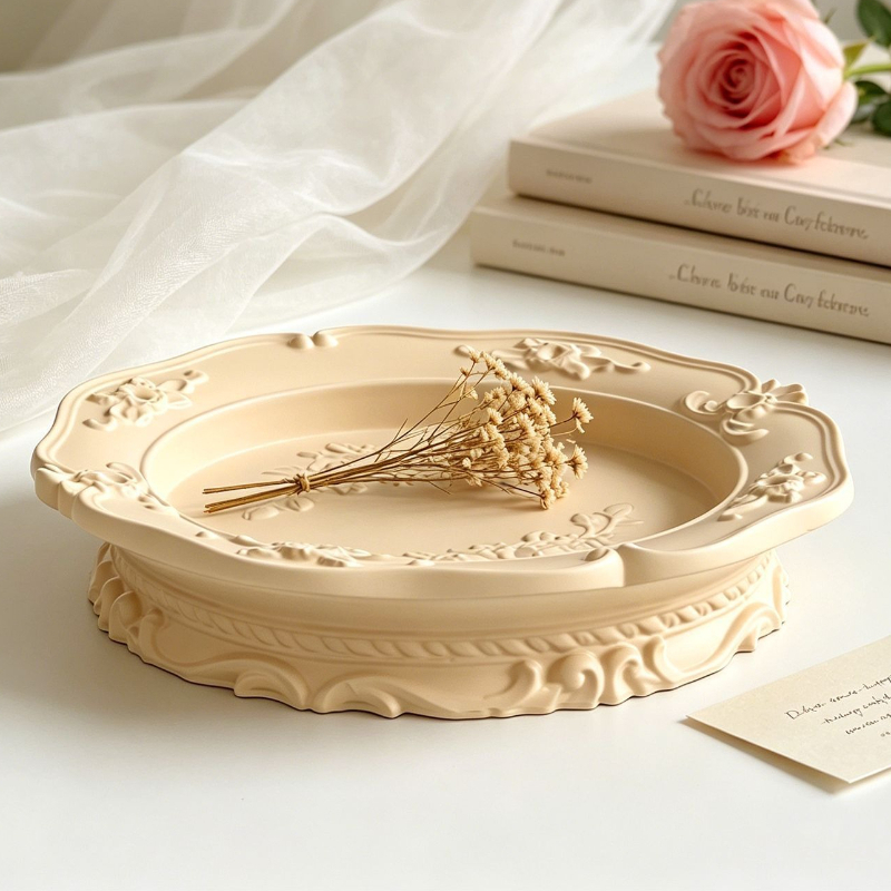 Elegant Vintage Baroque Lace S - Soap Making Molds ulasan dan harga
