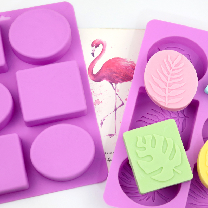 Round and Square Leaf Silicone - Soap Making Book For Beginners ulasan dan harga