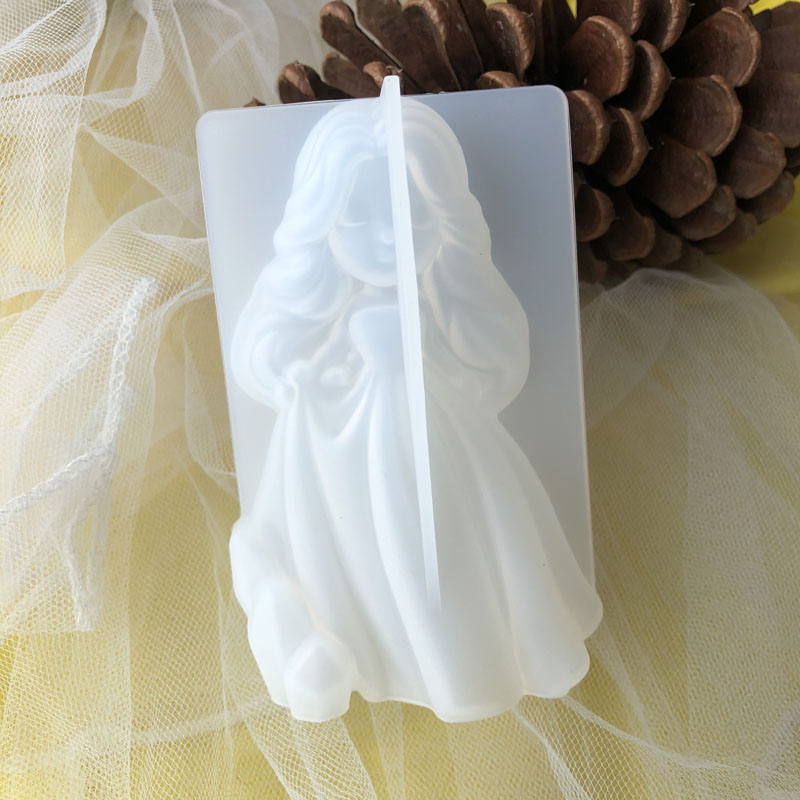 3D Cute Princess Silicone Cand - Soap Making Molds ulasan dan harga