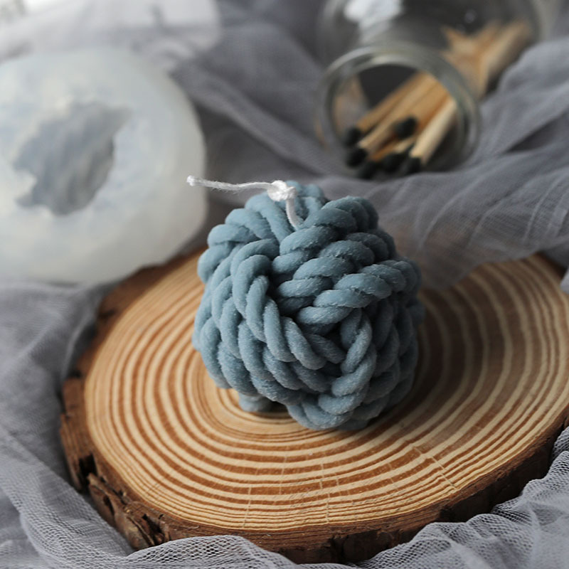 3D Wool Shape Candle Mold Scen - Soap Making Additives ulasan dan harga