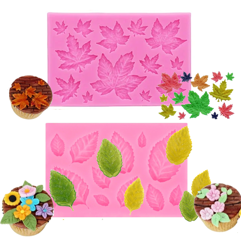 Maple Leaf Silicone Mold Set f - Soap Making Molds ulasan dan harga