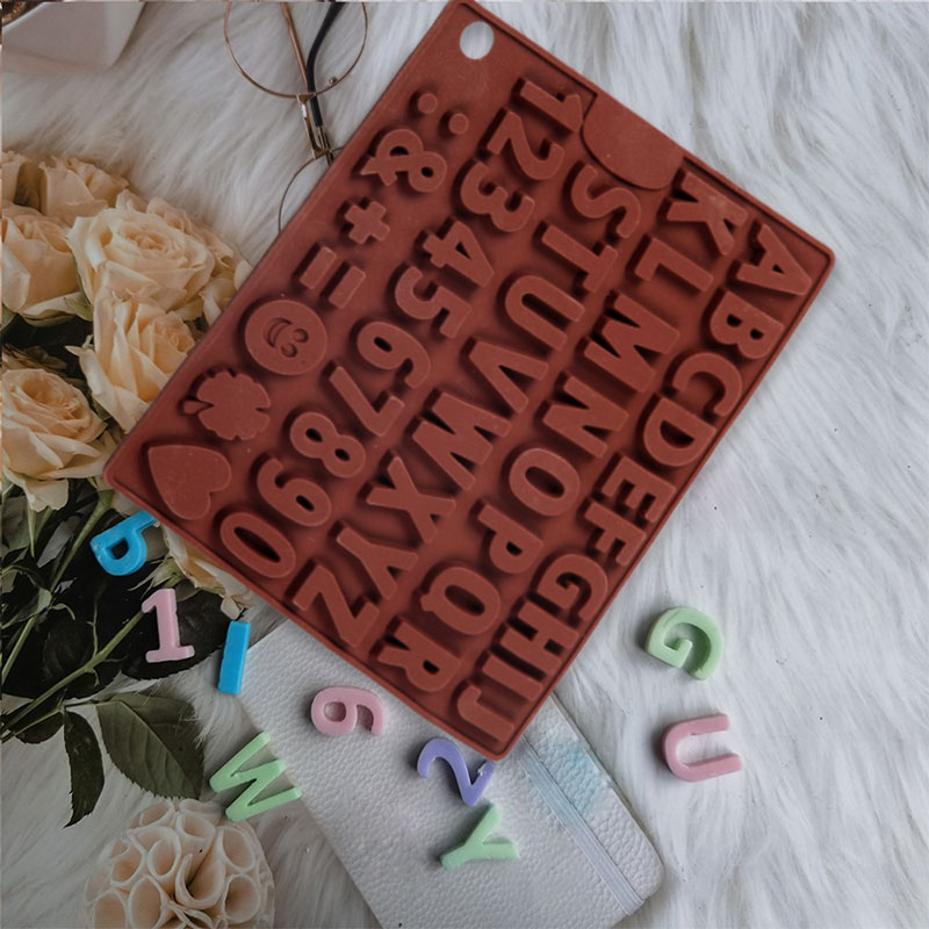 English Letter Silicone Chocol - Soap Making Jelly ulasan dan harga