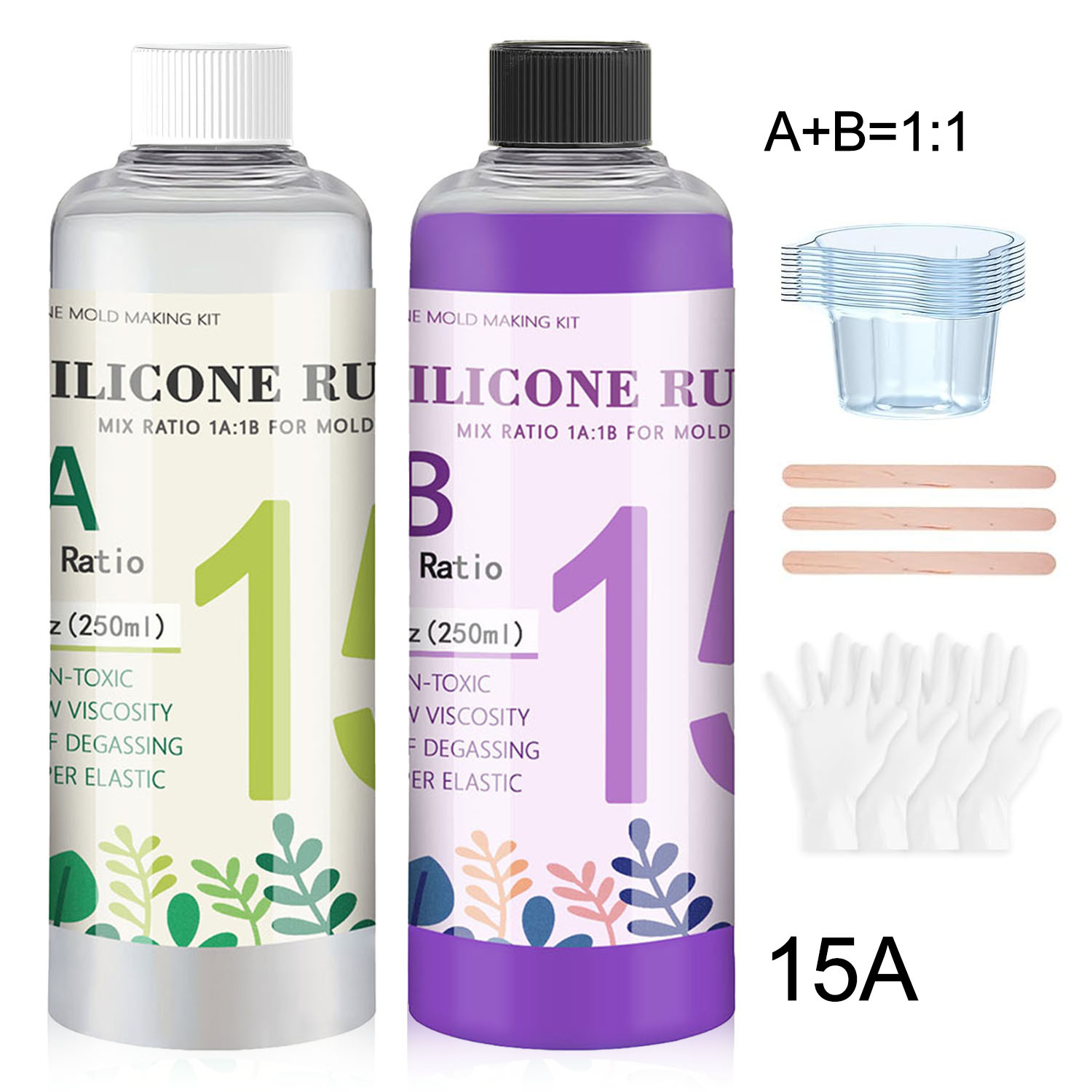 Purple Liquid Silicone Rubber  - Soap Making Ratios ulasan dan harga