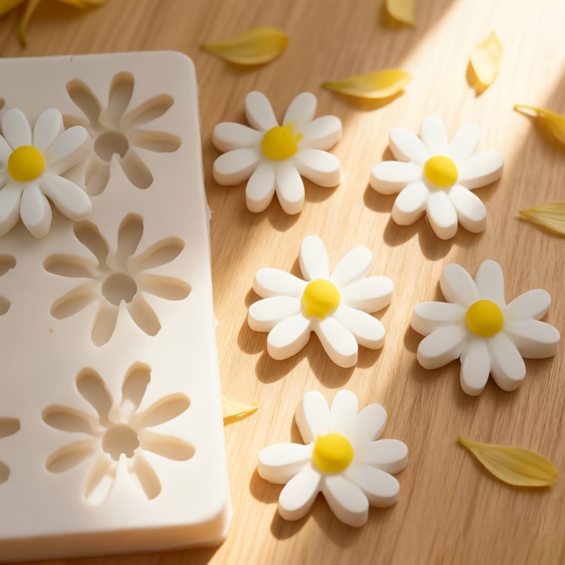 1pc 3D Daisy Sunflower Silicon - Soap Making Molds ulasan dan harga