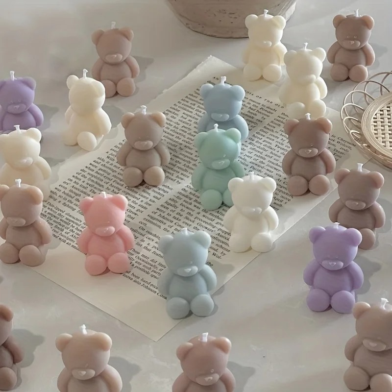 Silicone Bear Mold for Scented - Soap Making Additives ulasan dan harga
