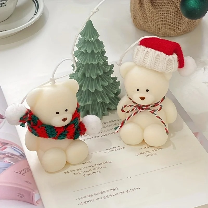 Silicone Bear Mold for Scented - Soap Making Additives ulasan dan harga