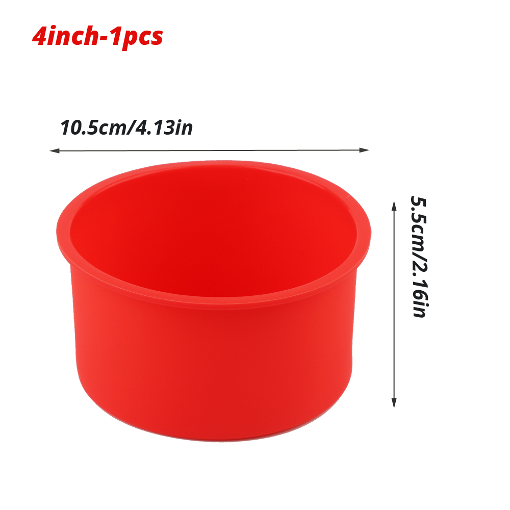 1 Piece of 4inch Round Silicon - Soap Making Molds ulasan dan harga