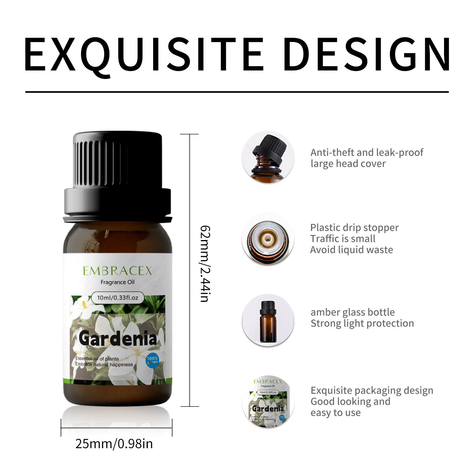 10ml Gardenia Fragrance Oils M - Soap Making Additives ulasan dan harga