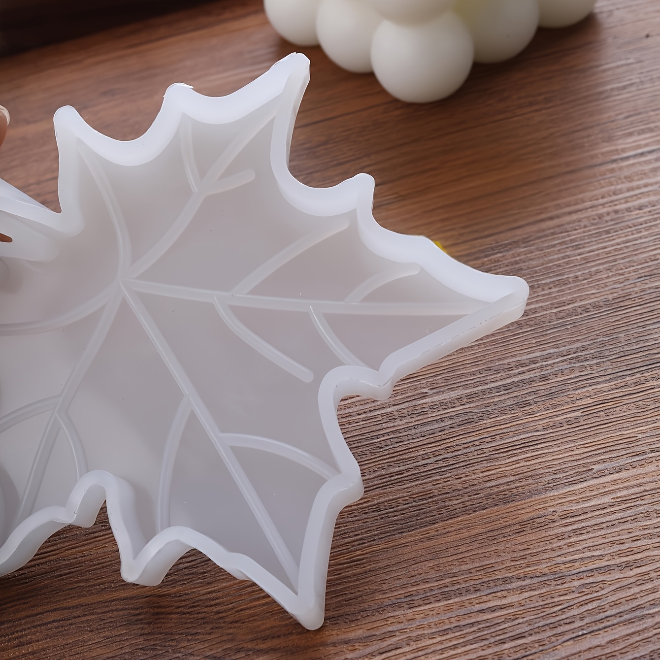 1PC Maple Leaf shaped Silicone - Soap Making Molds ulasan dan harga