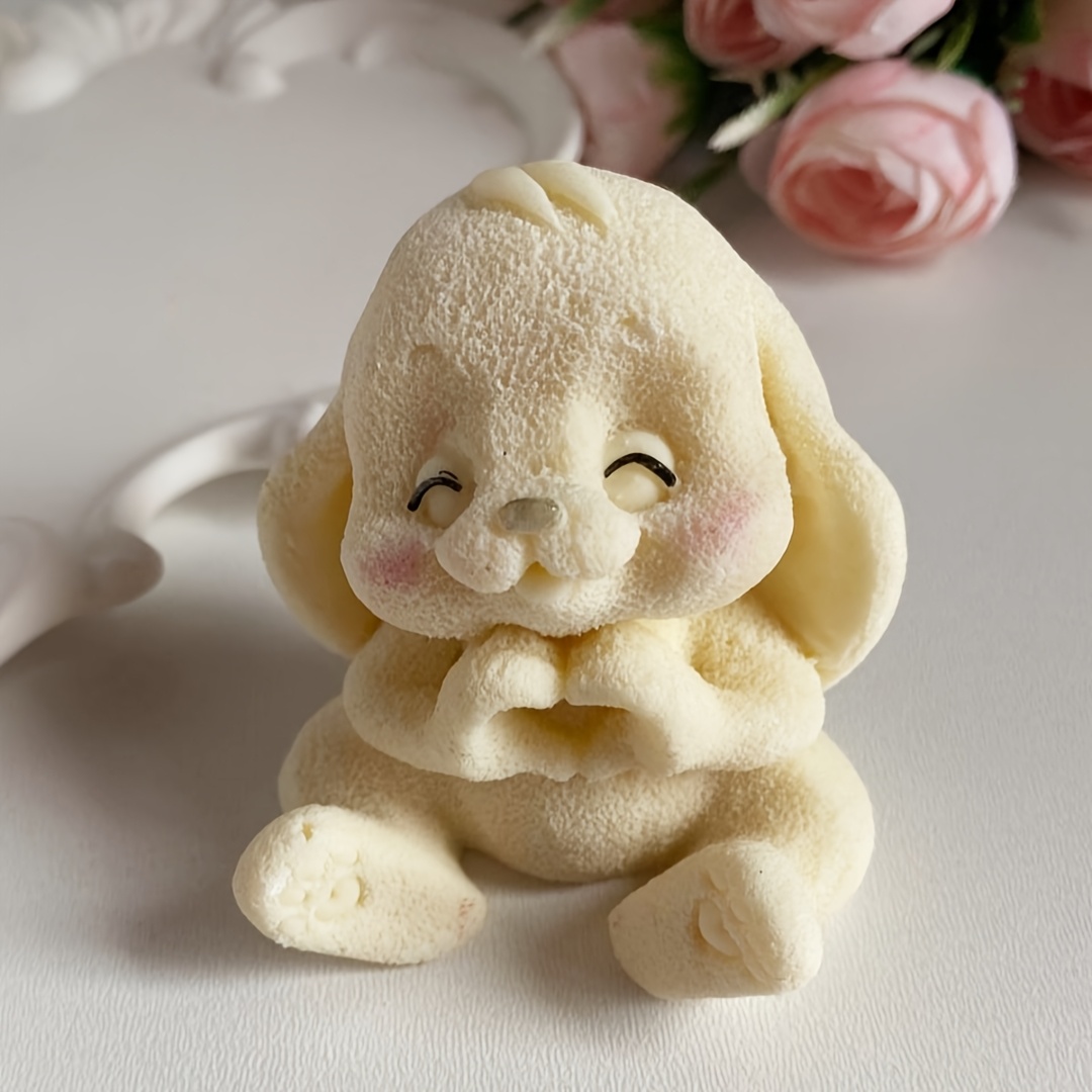 1pc Adorable Rabbit Resin Sili - Soap Making Molds ulasan dan harga