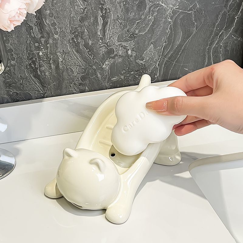 Cute Cat Drain Soap Holder Con - Soap Making Supplies Australia ulasan dan harga