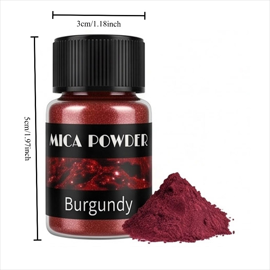Jewelry Making Burgundy Mica P - Mica Powder Colorant ulasan dan harga
