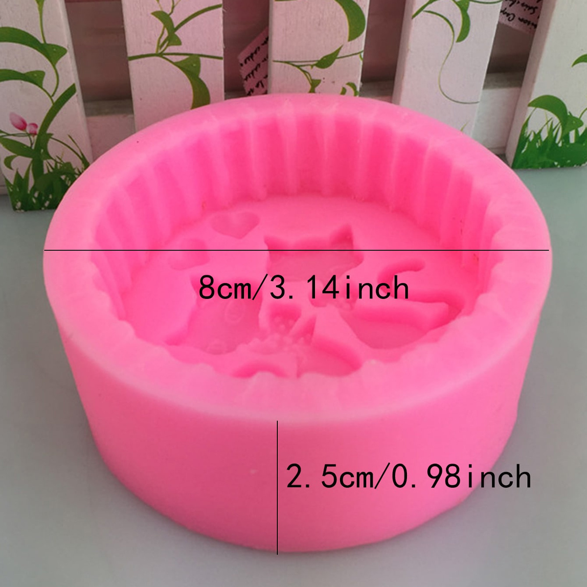 1-Piece Silicone Cat Soap Mold - Soap Making Lye ulasan dan harga