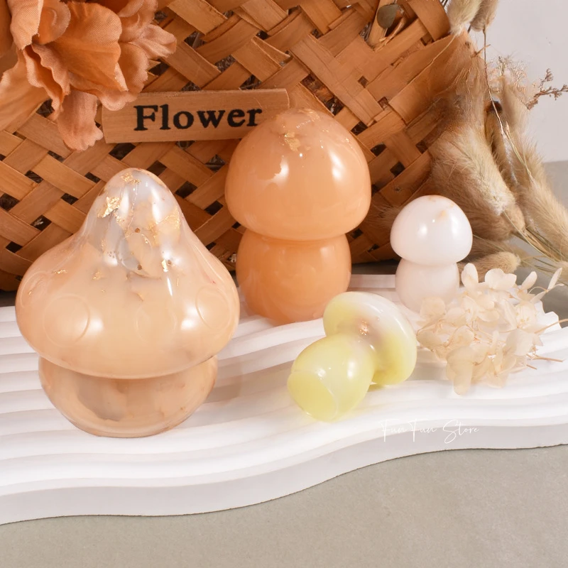 3D Mushroom Candle Silicone Mo - Soap Making Additives ulasan dan harga