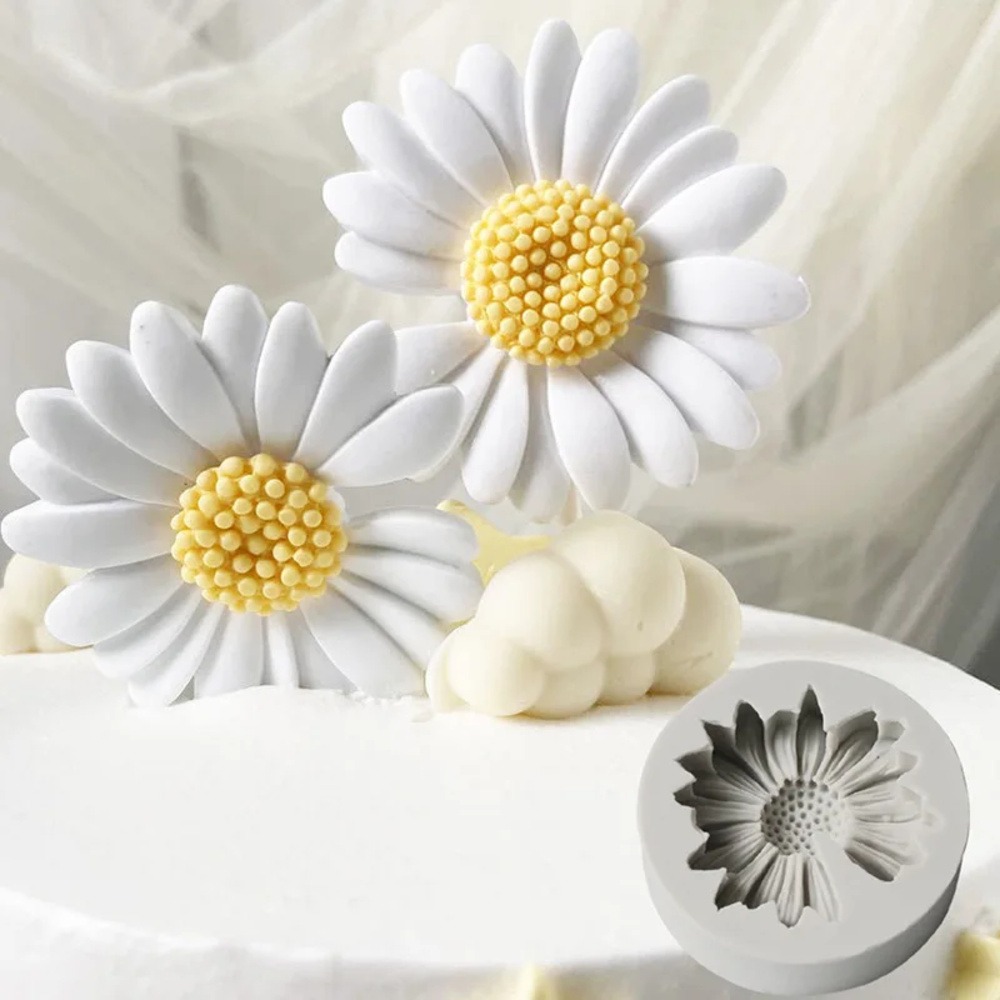 3D Daisy Flower Mold Sun Flowe - Soap Making Utensils ulasan dan harga