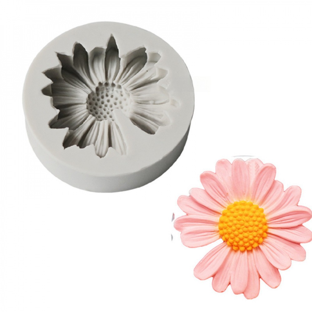 3D Daisy Flower Mold Sun Flowe - Soap Making Utensils ulasan dan harga