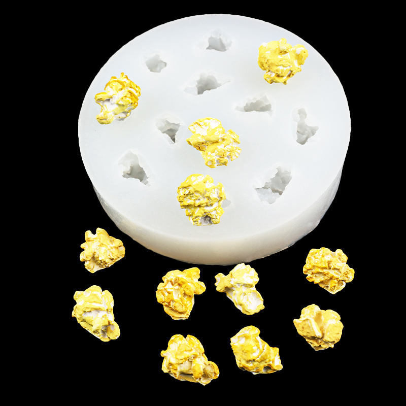 12-hole Popcorn Silicone Molds - Soap Making Jelly ulasan dan harga