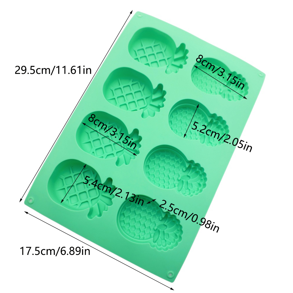 Pineapple Shape Silicone Cake  - Soap Making Supplies Australia ulasan dan harga