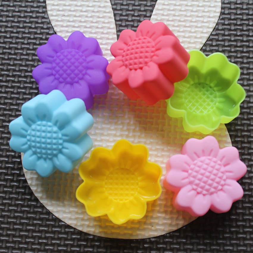 6 Pcs Set Non-Stick Flower Des - Soap Making Molds ulasan dan harga