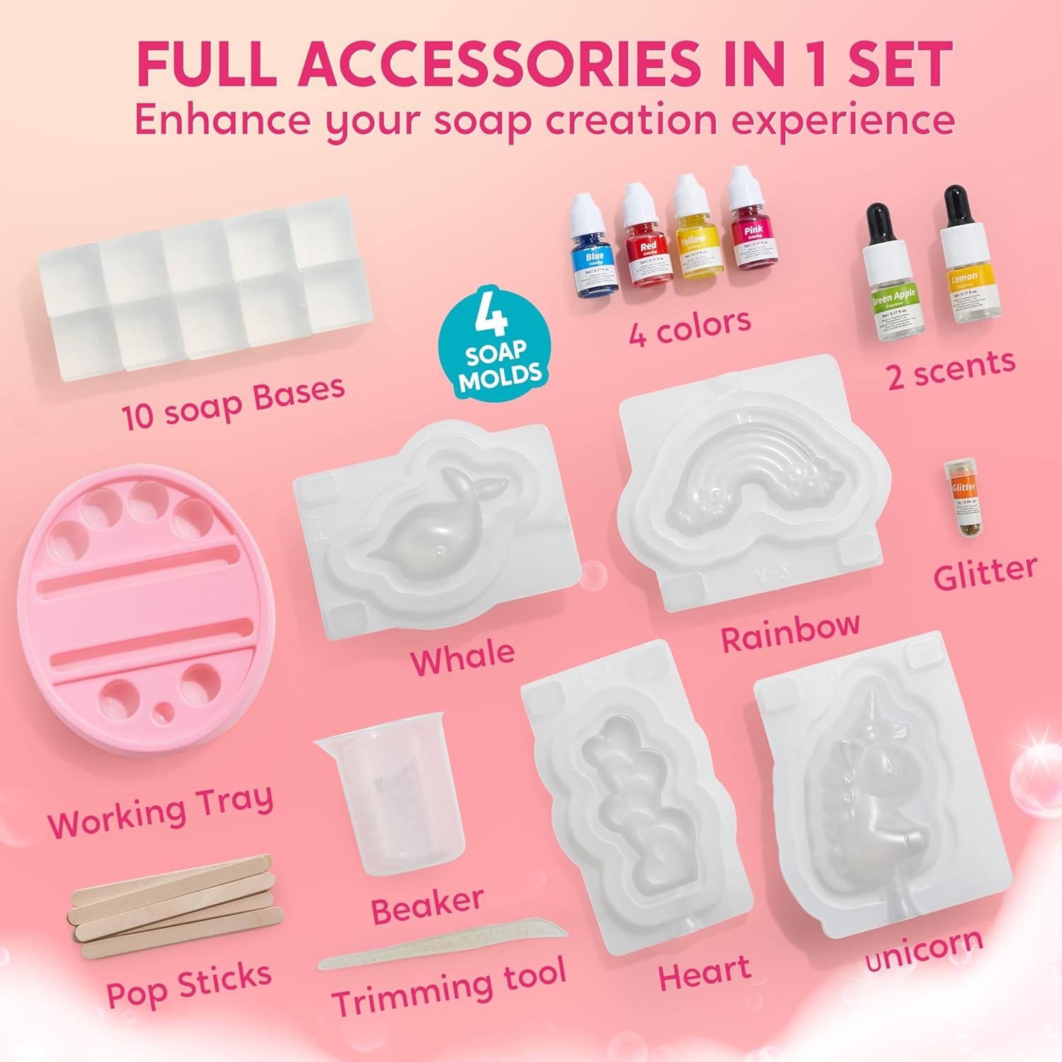 JOYFY Unicorn Soap Making Kit  - Soap Making Book For Beginners ulasan dan harga