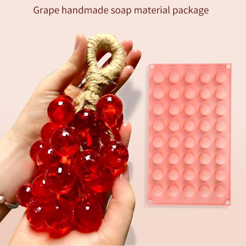 Silicone Grape Ball Molds Easy - Soap Making Lye ulasan dan harga