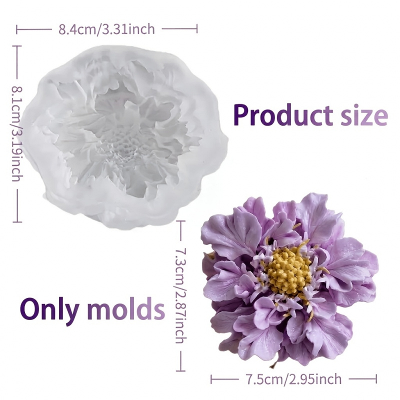 1 Dreamy Blue Potted Flower Si - Soap Making Molds ulasan dan harga