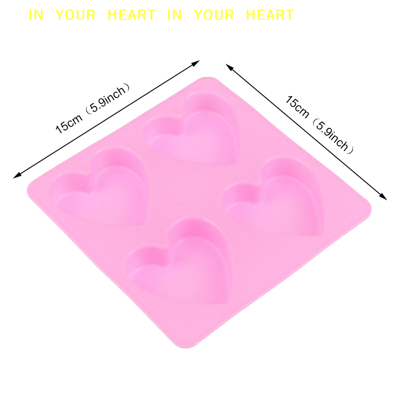 【X】4 Cavity Handmade Silicone  - Soap Making Lye ulasan dan harga