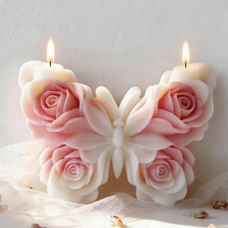 DIY Rose Butterfly Form Silico - Soap Making Molds ulasan dan harga