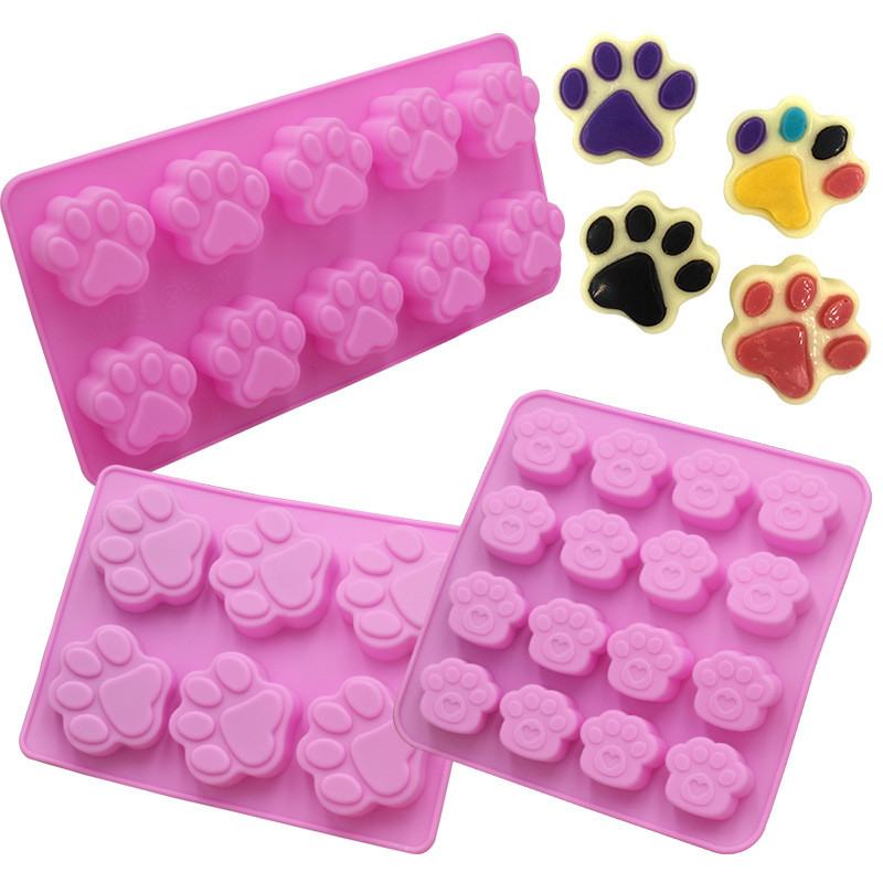 Cat Claw Shape Chocolate Silic - Soap Making Utensils ulasan dan harga