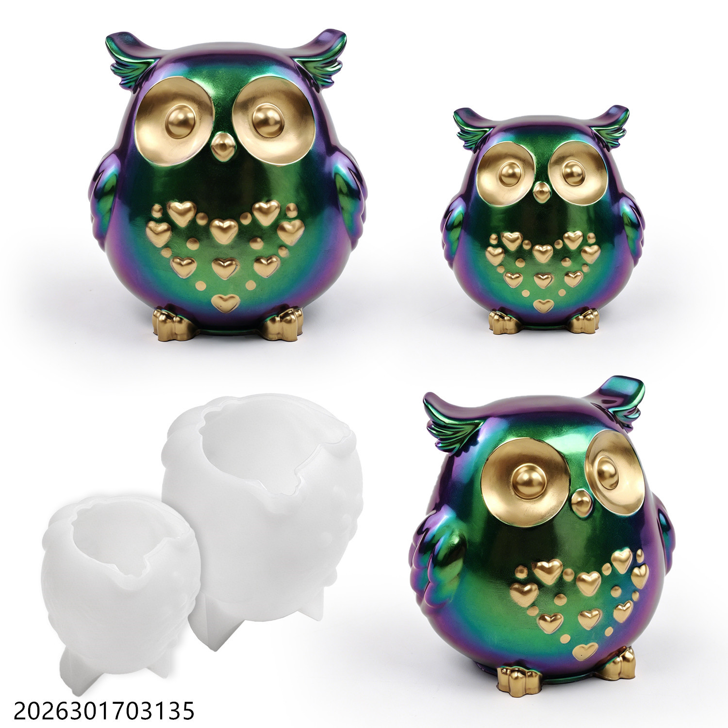 Owl Silicone Mold 3D Bird Shap - Soap Making Molds ulasan dan harga