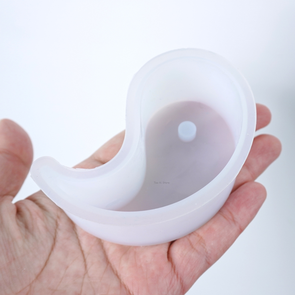 Yin Yang Silicone Candle Mold  - Soap Making Additives ulasan dan harga