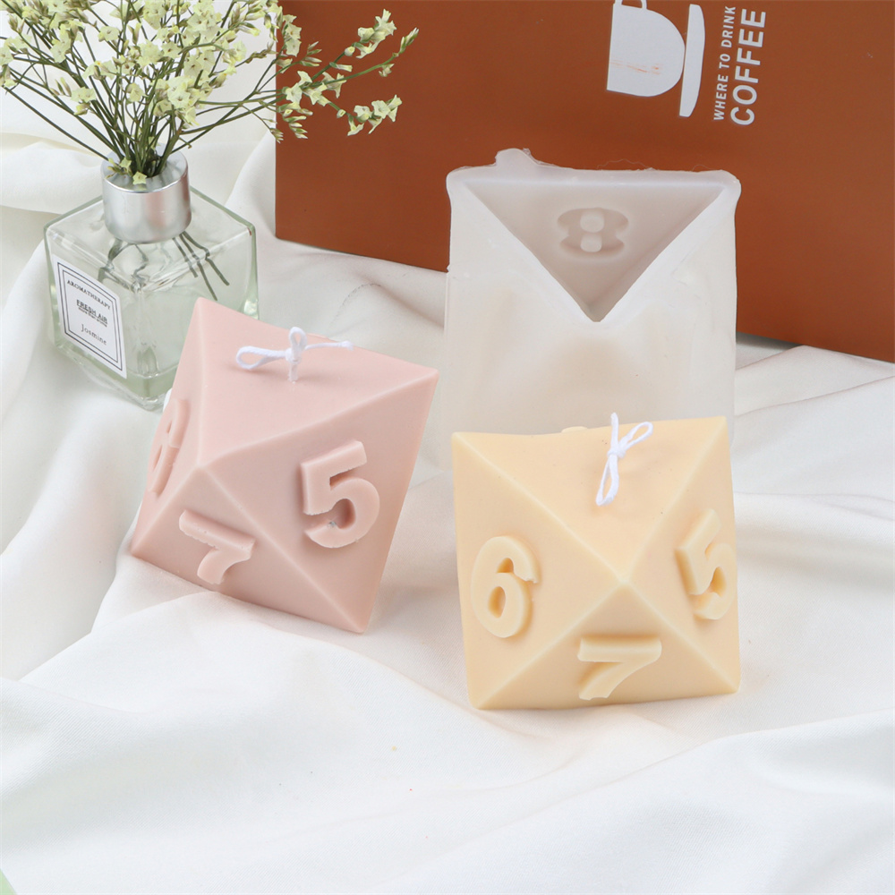 Large Silicone Polyhedral Dice - Soap Making Additives ulasan dan harga